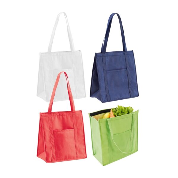 ROTTERDAM. Non-woven Cooler bag (80 g/m²)
