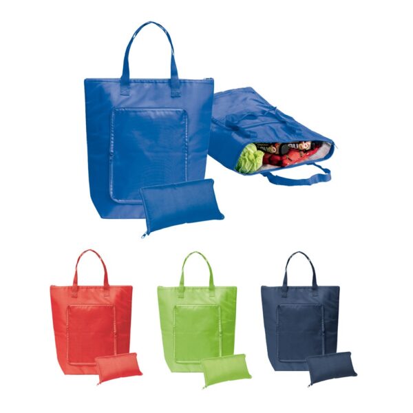 MAYFAIR. Foldable Cooler bag in 210D polyester 15 L