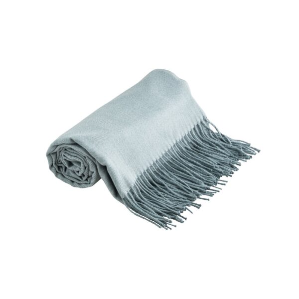 99044_113-a SMOOTH. 100% acrylic blanket with ribbon and personalisation card (270 g/m²)
