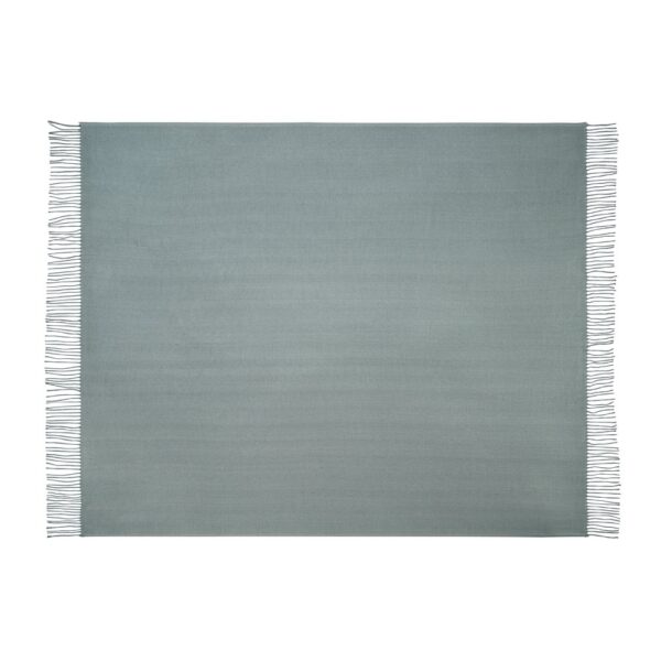 99044_113-b SMOOTH. 100% acrylic blanket with ribbon and personalisation card (270 g/m²)