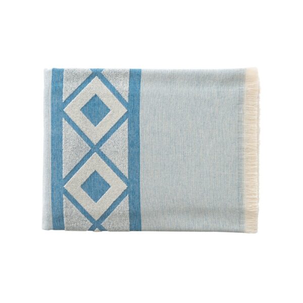 99046_104-a MALEK. Multifunctional bath towel (350g/m²) made of light and resistant cotton (85%) and recycled cotton (15%)
