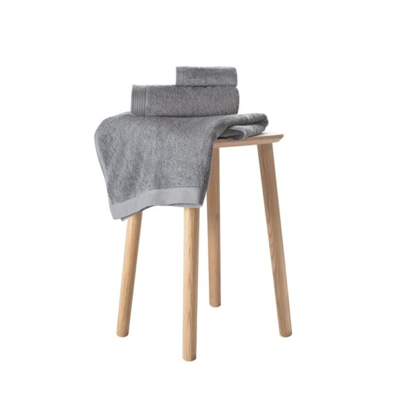 99047_113-f BARDEM L. Bath towel (500 g/m²) in cotton (82%) and recycled cotton (18%)