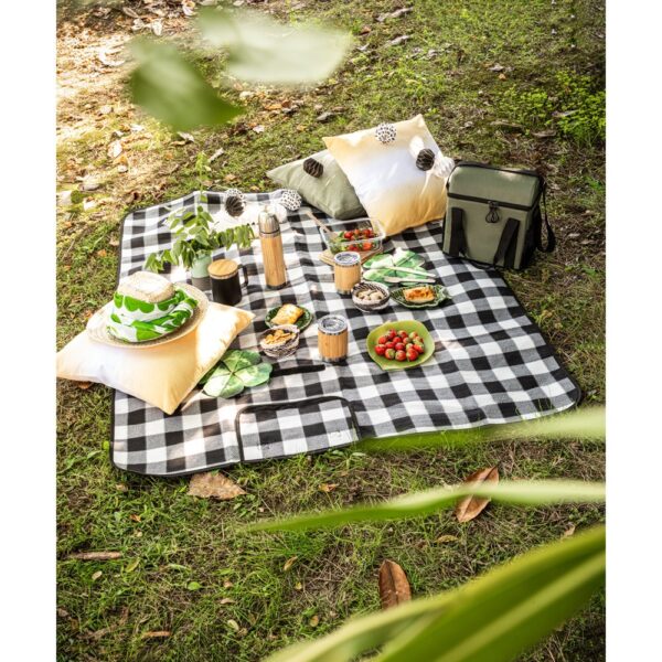 RILEY II. EPE-lined picnic blanket (180 g/m²) with pattern