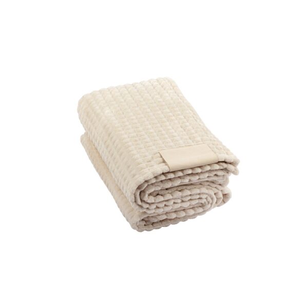 CELINE. Blanket in recycled polyester (100% rPET) with a stitched detail for personalisation
