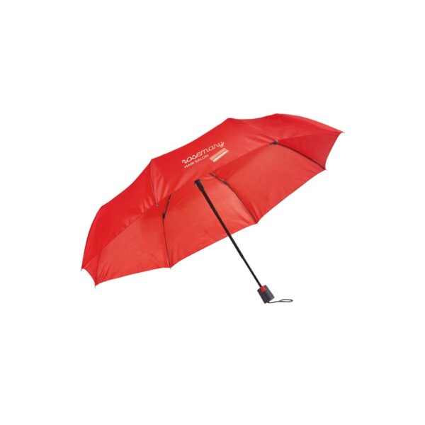 99139_105-logo TOMAS. 190T polyester compact umbrella with automatic opening