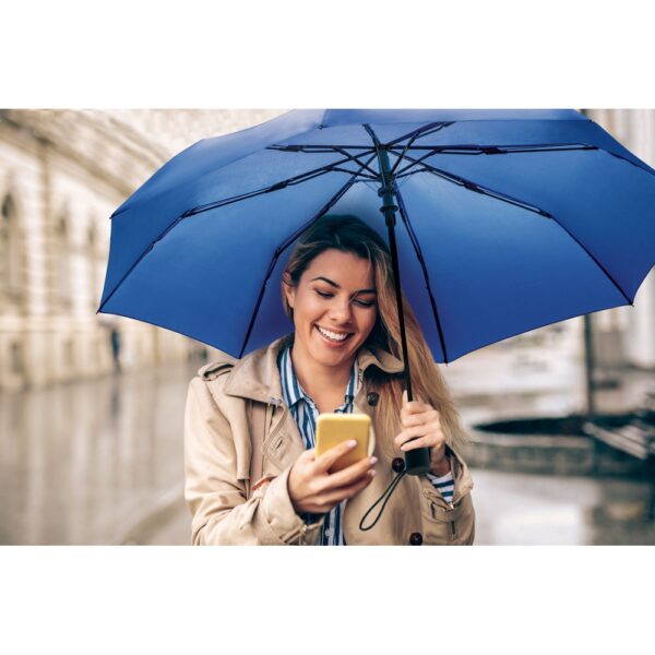 99139_amb TOMAS. 190T polyester compact umbrella with automatic opening