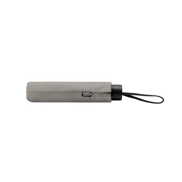AIDEN. 21" umbrella in recycled polyester (100% rPET) pongee 190T, foldable in 3 sections