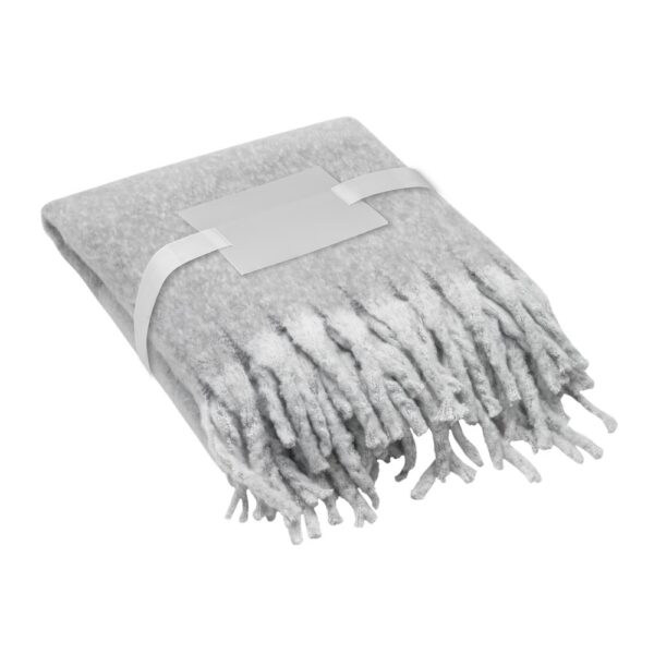 COMFY. Blanket in recycled polyester (100% rPET) (300 g/m²), with a mohair feel
